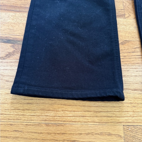 J Crew Factory Mid-Rise Flare Crop, Black, Size 29, Finished hem, EUC - Picture 5 of 7